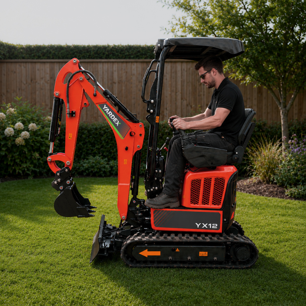Yardex YX12 Mini Excavator - Image 2